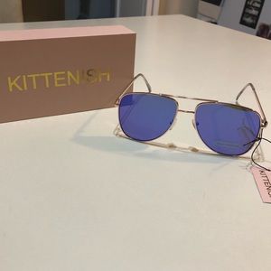 KITTENISH VENICE CLASSIC AVIATOR IN BLUE